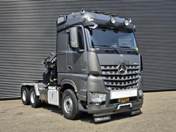 Mercedes-Benz Arocs 2658 6x4 / HMF 40 t/m - 21.3 mtr / WINCH